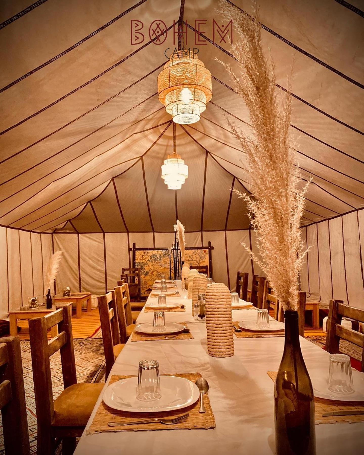 Bohem Camp Hotel Merzouga Buitenkant foto